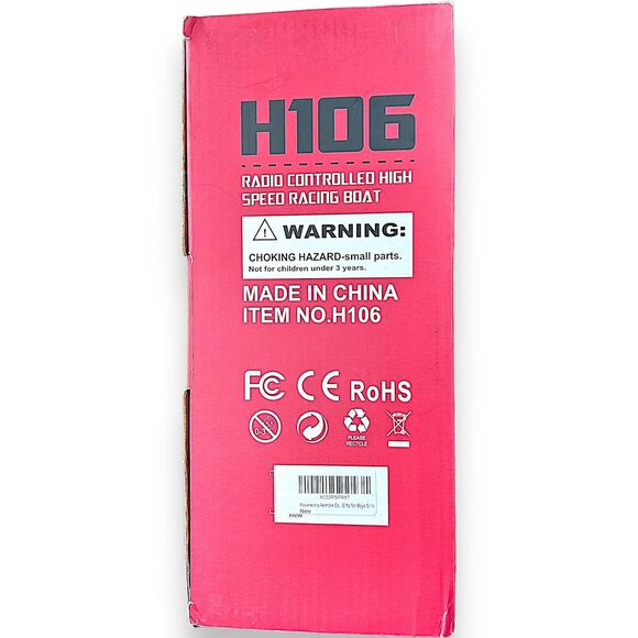 Remote Control Boat, High Speed H106 Rc Boat for Pools and Lakes, 20+ KMH 2. - Picture 3 of 16